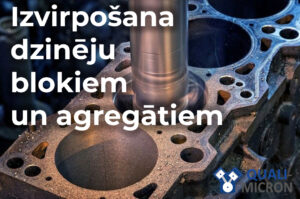 Veicam precīzu izvirpošanu dzinēju blokiem, agregātiem un detaļām Ø 70–400 mm: blokā pamatgultņu sēžu atjaunošana, liesu ietekme un profesionāla apstrāde — pieredze un tehnoloģijas Rīgā