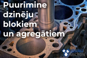 Täppispuurimine Ø 70-400 mm mootoriplokkidele, sõlmedele ja agregaatidele. Kogenud meeskond, kaasaegsed seadmed ja täpne töö, et tagada teie mootori töökindlus.